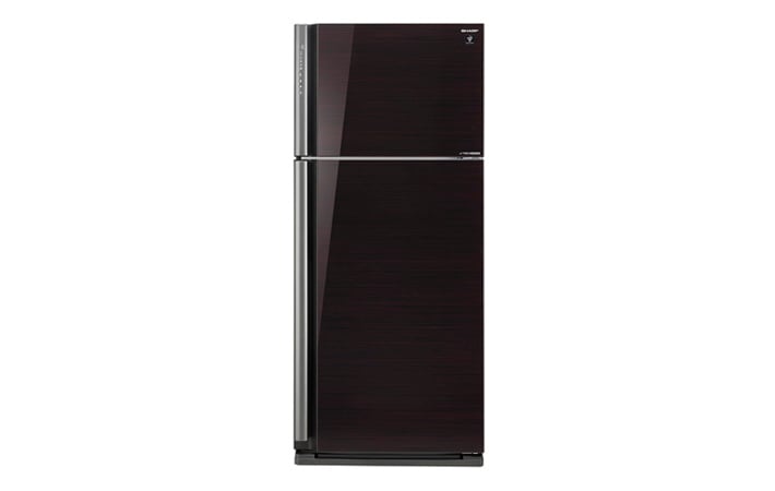 براد زجاج فضي 185(H)x80(W)x74(D) cm