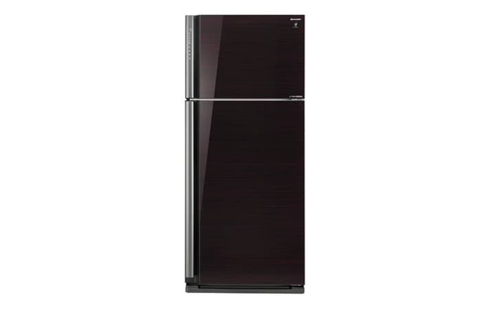 براد زجاج فضي 185(H)x80(W)x74(D) cm